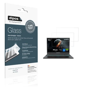 2x Protector de Pantalla para Gigabyte G6 2023 Vidrio Flexible Cristal - Imagen 1 de 7