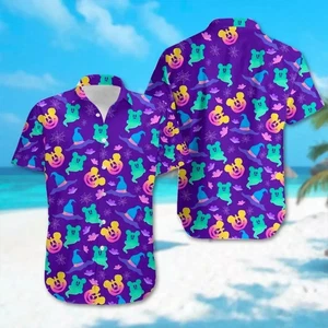 Camisa Mickey Mouse Halloween Minnie Mouse Fantasma Hawai Talla Us Impresión 3D - Imagen 1 de 3