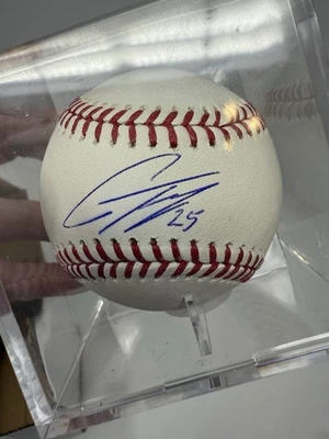 Tigres de béisbol de Grandes Ligas autografiados por Gleyber Torres Foto 1 de 4