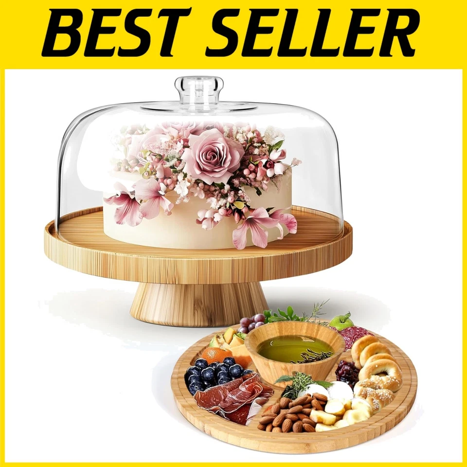 Plato de pastel y ensaladera multifuncional Foto 1 de 4