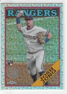Josh Jung 2023 Topps Series 2 1988 Topps Chrome Silver Pack Mojo #2T88C-88 RC - Picture 1 of 2