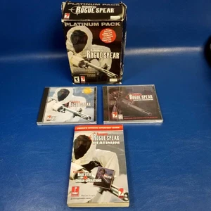 UBI SOFT 68055-BX Rainbow Six Rogue Spear Platinum Pack PC Game with Guide - Picture 1 of 15