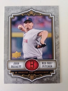 JOSH BECKETT UPPER DECK A PIECE OF HISTORY 2009 TRADING CARD SCHÖNER ZUSTAND - Bild 1 von 2