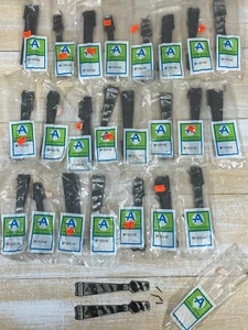 23 Vintage Amerock Antik Silber BP-203 AS Attrappe gehämmert Schrank Tür Riemen NOS - Bild 1 von 6