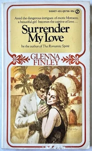 Surrender My Love Glenna Finley 1974 Vintage Romantic Suspense Paperback - Imagen 1 de 9