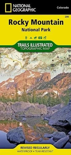 National Geographic Maps Rocky Mountain National Park (Map) - Image 1 of 1