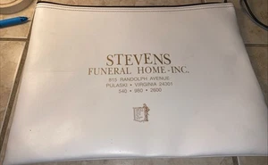X-Large Steven's Funeral Home Zip Document Portfolio - Randolph Va - Picture 1 of 9