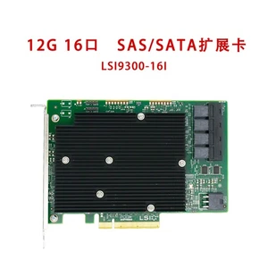 9300-16I LSI SAS 12GB/S SATA+SAS HBA HOST BUS ADAPTER CARD 03-25600-01B LSI00447 - Afbeelding 1 van 5