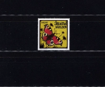 Finland Aland 348 Butterflies VF MNH 2013 Juego completo LC Foto 1 de 2