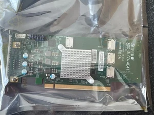 Carte complémentaire Supermicro AOC-SLG3-4E4T NVMe HBA - Photo 1/3