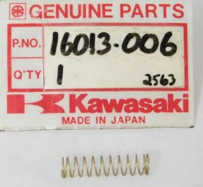 1 NOS Original Kawasaki G31M ÉMBOLO DE ARRANQUE RESORTE Pieza OEM 16013-006 NUEVO Stock Foto 1 de 3
