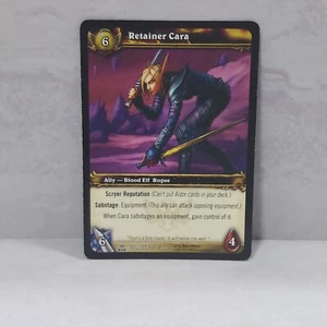 World Of Warcraft Servants Of The Betrayer Retainer Cara 203/264 TCG Card - Picture 1 of 2