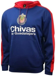 Chivas De Guadalajara Pullover Official Soccer Hoodie Sweater 01 SMALL - Picture 1 of 1