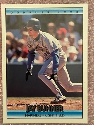 Donruss #61 1992 Jay Buhner Seattle Mariners Foto 1 de 2