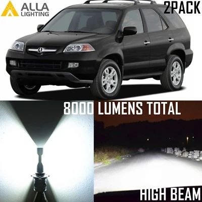 Alla Lighting LED High Beam Headlight 9005 HB3 Xenon White Bulb Lamp for Acura - Image 1 of 4