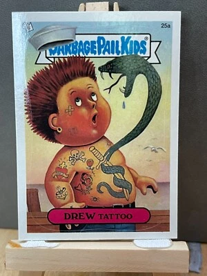 2003 Topps Garbage Pail Kids All-New Series 1 Drew Tattoo #25a - Image 1 of 2