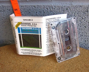 UNIVERSITY MARCHING BANDS cassette-tape Touchdown USA 1987 Michigan Ohio Indiana - Picture 1 of 3