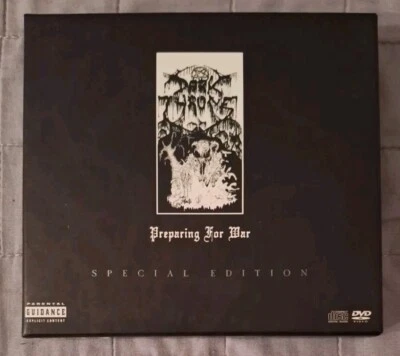 DARKTHRONE- Preparing For War. 2CD + DVD Black Metal. Special Edition - Immagine 1 di 3