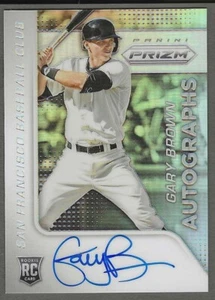 2015 Panini Prizm #59 Gary Brown Rookie Autografi Prizms - Foto 1 di 2