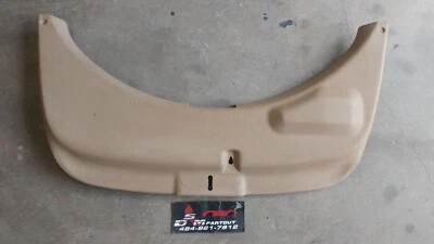 1995-1999 Mitsubishi Eclipse Talon Interior Trunk Trim Panel W/NOTCH TAN 2G DSM - Image 1 of 2