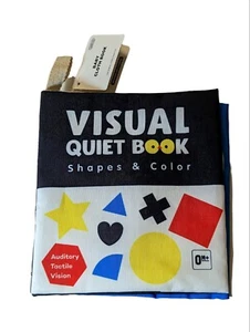 NEW Baby Visual Quiet Book Sensory Educational Auditory Shapes & Colors 0+Months - Picture 1 of 3