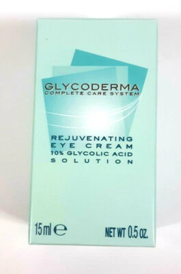 Glycoderma Complete Care Rejuvenating Eye Cream 10% Glycolic Acid Solution .5 oz - Image 1 of 4