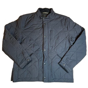 J.Crew Herren Sussex Steppjacke Mantel Cord Akzente Full Zip Navy XL Trail - Bild 1 von 17