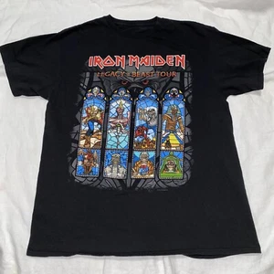 Iron Maiden 2018-2019 Legacy Of The Beast World European Tour Black Eddie Shirt - Bild 1 von 7