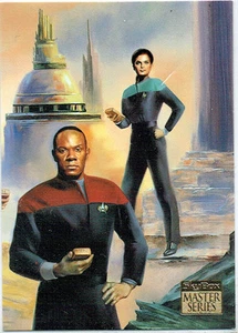 STAR TREK MASTER SERIES 2ND SET FOIL CARD F7 - Picture 1 of 1