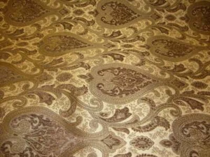 PEACAN  Monte Cristo Damask Chenille Damask 54"Wide upholstery furniture Fabric  - Picture 1 of 1