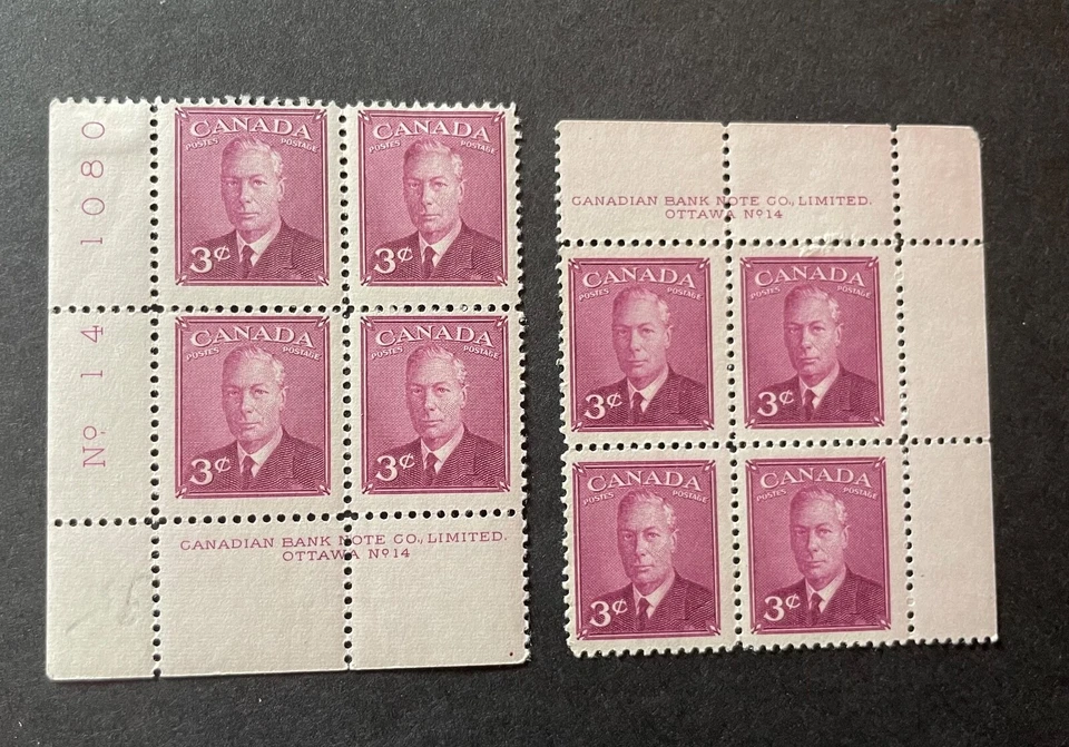 Canada #286 LL UR Pl 14 MH - Image 1 of 1