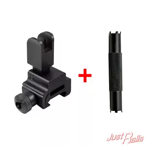 Mirino in ferro di backup anteriore in alluminio con strumento di regolazione, alluminio/acciaio, Sniper® - Foto 1 di 5