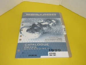1999 NEW sealed Sea-doo GTX RFI parts catalog #219300750 - Foto 1 di 2