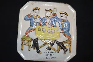 BRETAIN CERAMICS - LADISLAS GRAINDORGE - MONARCHY-ROY DE FRANCE - Picture 1 of 9