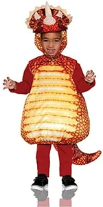 Underwraps Printed Triceratops Belly Babies Dinosaur Cute Toddler Costume 20043 - Picture 1 of 4