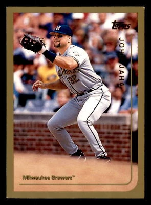 1999 Topps John Jaha #307  Milwaukee Brewers - Image 1 of 2