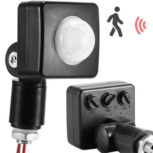 Bewegungsmelder 180° Bewegungssensor Lamp Sensor Außen Wand Infrarot Aufputz 12M - Bild 1 von 11