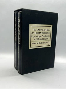 The Encyclopedia of Human Behavior:Vols 1 & 2, Robert M.Goldenson, 1970, HCDJ  - Picture 1 of 12