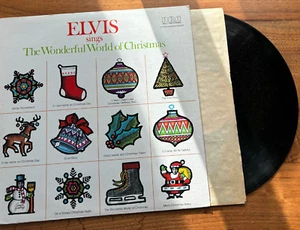 Elvis Presley - Sings the Wonderful World of Christmas Vinyl LP Record LSP-4579 - Bild 1 von 5