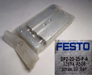 Festo DPZ-20-25-P-A  32694 A508 pmax.10 bar  Doppelkolbenzylinder   4-4 #5975 - Bild 1 von 1