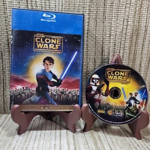 Star Wars: The Clone Wars (Blu-ray Disc) USED - Picture 1 of 4