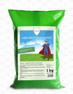 Linsor Universalrasen 1 kg, Rasensamen, Grassamen, Rasen, Gras - Bild 1 von 1