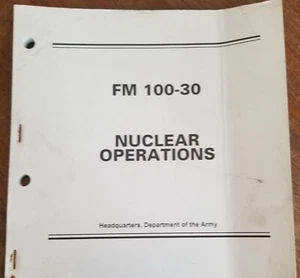 FM 100-30 Nuclear Operations, 29 October 1996 - Picture 1 of 6