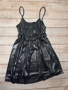 Women’s Medium Silver Shimmer Tank Tunic By C Gen - Picture 1 of 3