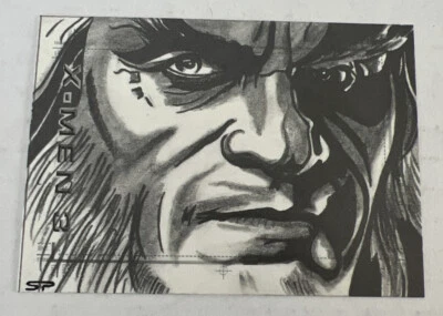 X-MEN 3 The Last Stand Henry Hank McCoy Beast sketch SketchaFex Sean Pence 1/1 - Image 1 of 2