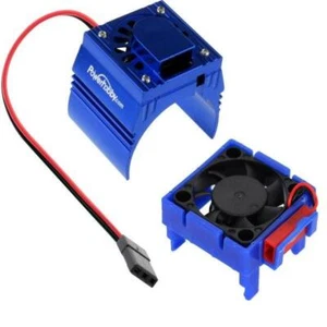 Powerhobby Regler + Motorkühler Lüfter blau für Traxxas Rally VXL - Bild 1 von 2