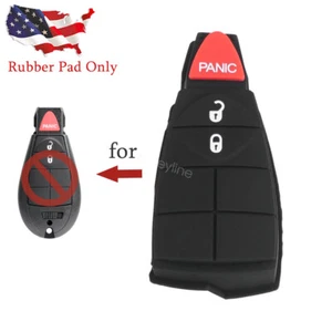 Replacement Key fob Rubber Pad 3 Button For Dodge RAM 1500 2500 3500 2009-2021 - Picture 1 of 8
