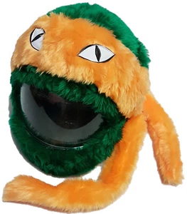 FUNNY HELMET COVER HELMÜBERZUG MOTORRADHELM LUSTIGE UND AUFFÄLLIGE HELMABDECKUNG - Bild 1 von 12