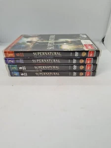 Supernatural TV Series (2005) Seasons 1-4 DVD Set very good condition Region 4 - Foto 1 di 3