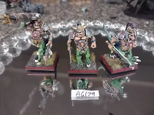 Warhammer Fantasy AOS Slaves to Darkness Dragon Ogors METALLO OOP dipintox3 AG179 - Foto 1 di 12